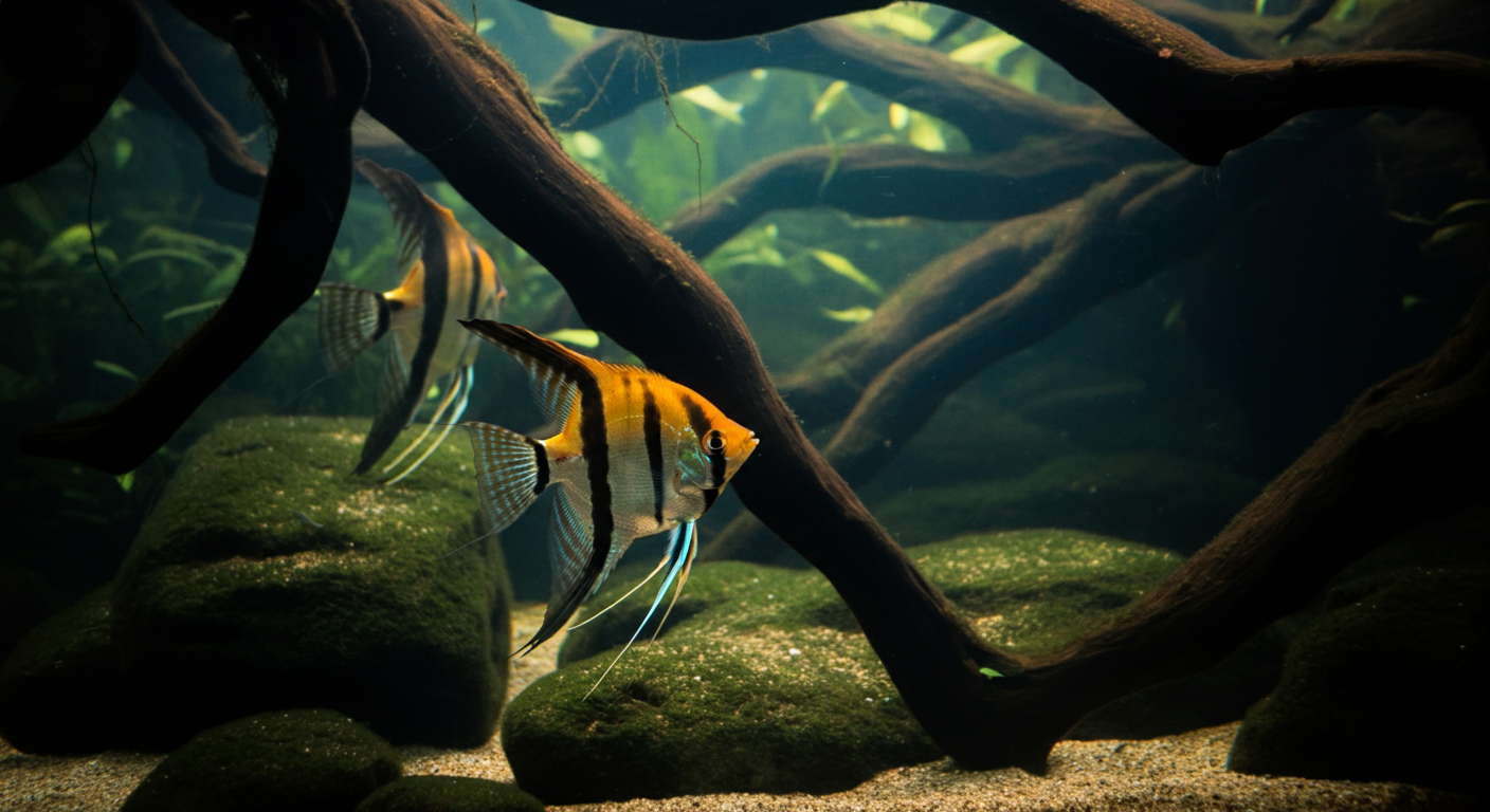 Dive into the majestic world of angelfish with us